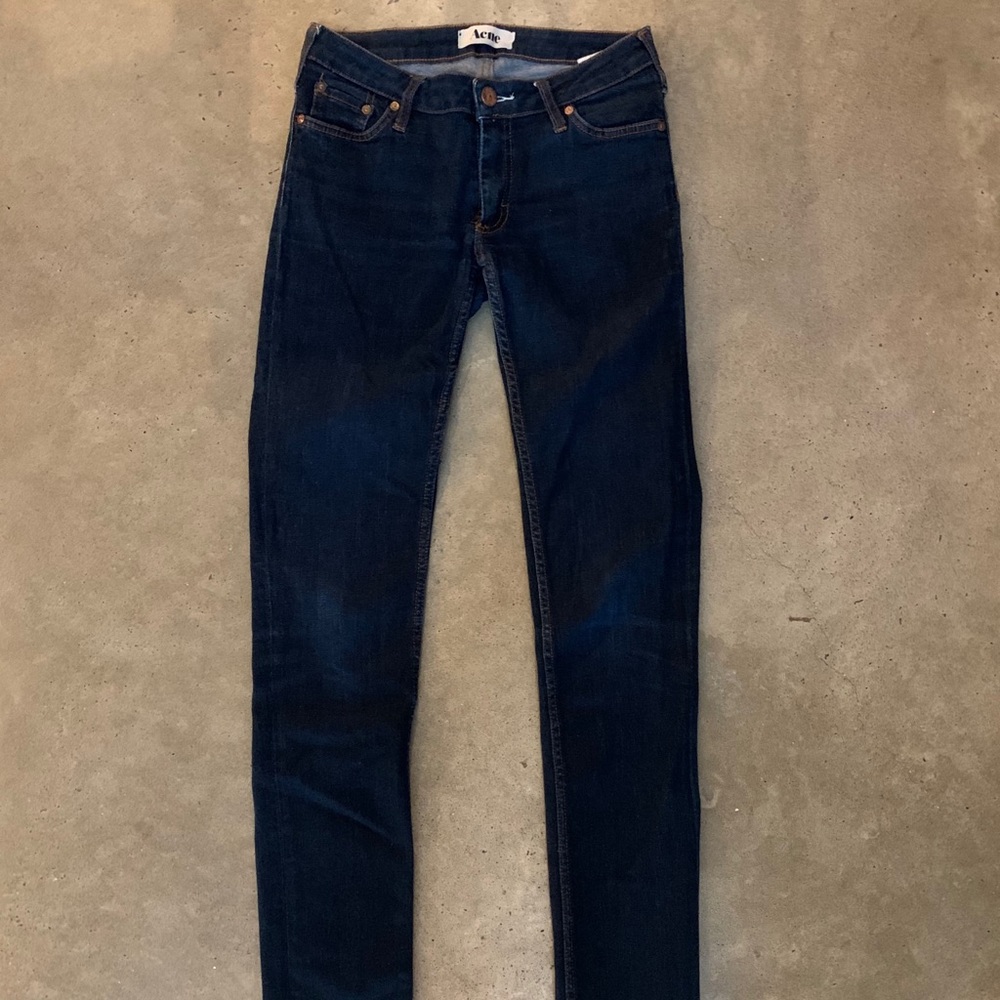 Acne Kex Raw Soft Skinny Jean 28/34